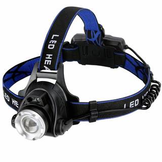 Amazon | Zredurneyヘッドライト USB充電式 18650バッテリー付き センシング付き 夜釣り 工事 作業適用 | Zredurney | ヘッドライト (117307)