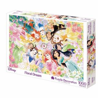 Amazon | 1000ピース ジグソーパズル ディズニー Floral Dream (フローラル・ドリーム) 【パズルデコレーション】(50x75cm) | ジグソーパズル | おもちゃ (118524)