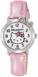 Amazon | [シチズン キューアンドキュー]CITIZEN Q&Q 腕時計 ハローキティ アナログ 革ベルト 日本製 ホワイト × ピンク 0001N001 レディース | CITIZEN Q&Q(シチズン Q&Q) | 腕時計 通販 (122770)