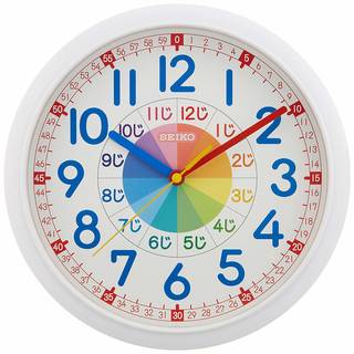 Amazon｜セイコー クロック 掛け時計 知育 アナログ 白 KX617W SEIKO｜置き時計・掛け時計 オンライン通販 (126130)