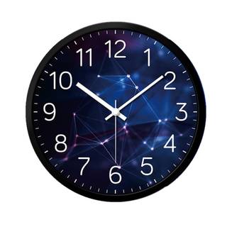 Amazon｜（ファンノシ）Fanessy 北欧 美しい星空デザイン 壁掛け時計 アナログ表示 直径30cm 連続秒針 おしゃれ 壁時計 ウォールクロック アート部屋装飾 静音 インテリア サイレントムーブメント｜置き時計・掛け時計 オンライン通販 (126134)