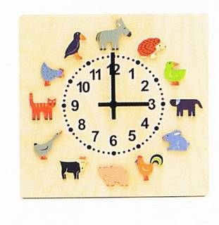 Amazon.co.jp： ヘラー社時計 ヤーン動物　壁掛け時計: おもちゃ (126136)