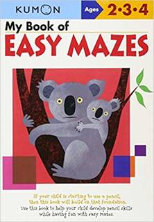 Amazon | My Book of Easy Mazes (Kumon Workbooks) | Shinobu Akaishi, Eno Sarris | Activity Books (126907)