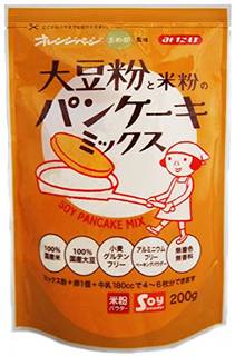 Amazon | オレンジページまめ部監修 みたけ 大豆粉と米粉のパンケーキミックス200g | みたけ食品工業株式会社 | ホットケーキ・ケーキミックス 通販 (127721)