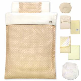 Amazon | 日本製 ベビー布団 12点セット ≪水玉≫ オーガニックコットン ダブルガーゼ 綿100% un doudou No.1102 | 布団セット | ベビー&マタニティ 通販 (133941)