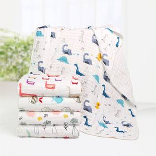 Amazon | Ciilee Baby ベビー バスタオル 6重 ガーゼ 赤ちゃん おくるみ ベビー ブランケット 柔らかく 純綿 タオルケット 新生児 出産祝い かわいい動物 男女兼用 保育園 恐竜 青 110*110cm | おくるみ | ベビー&マタニティ 通販 (133970)