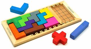 Amazon | ギガミック (Gigamic) カタミノ (KATAMINO) [正規輸入品] パズルゲーム | 木製パズル | おもちゃ (134104)