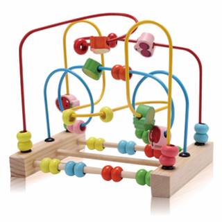 Amazon | ROZZERMAN ビーズコースター ルーピング おもちゃ アクティビティキューブ 子ども 知育玩具 玩具 子供と遊ぶ大切な時間 | ルーピング・ビーズコースター | おもちゃ (144168)