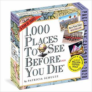 Amazon | 1000 Places to See Before You Die 2020 Calendar | Patricia Schultz, Workman Publishing | Reference & Tips (148911)
