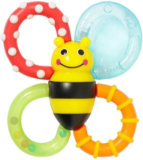4枚の羽が楽しいみつばちラトル。歯のむずむず感をやわら...